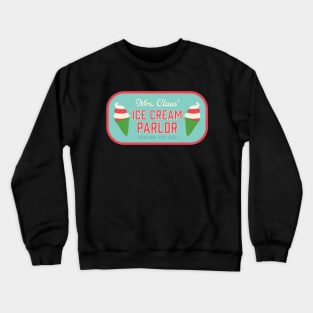 Mrs Claus Ice Cream Parlor Crewneck Sweatshirt